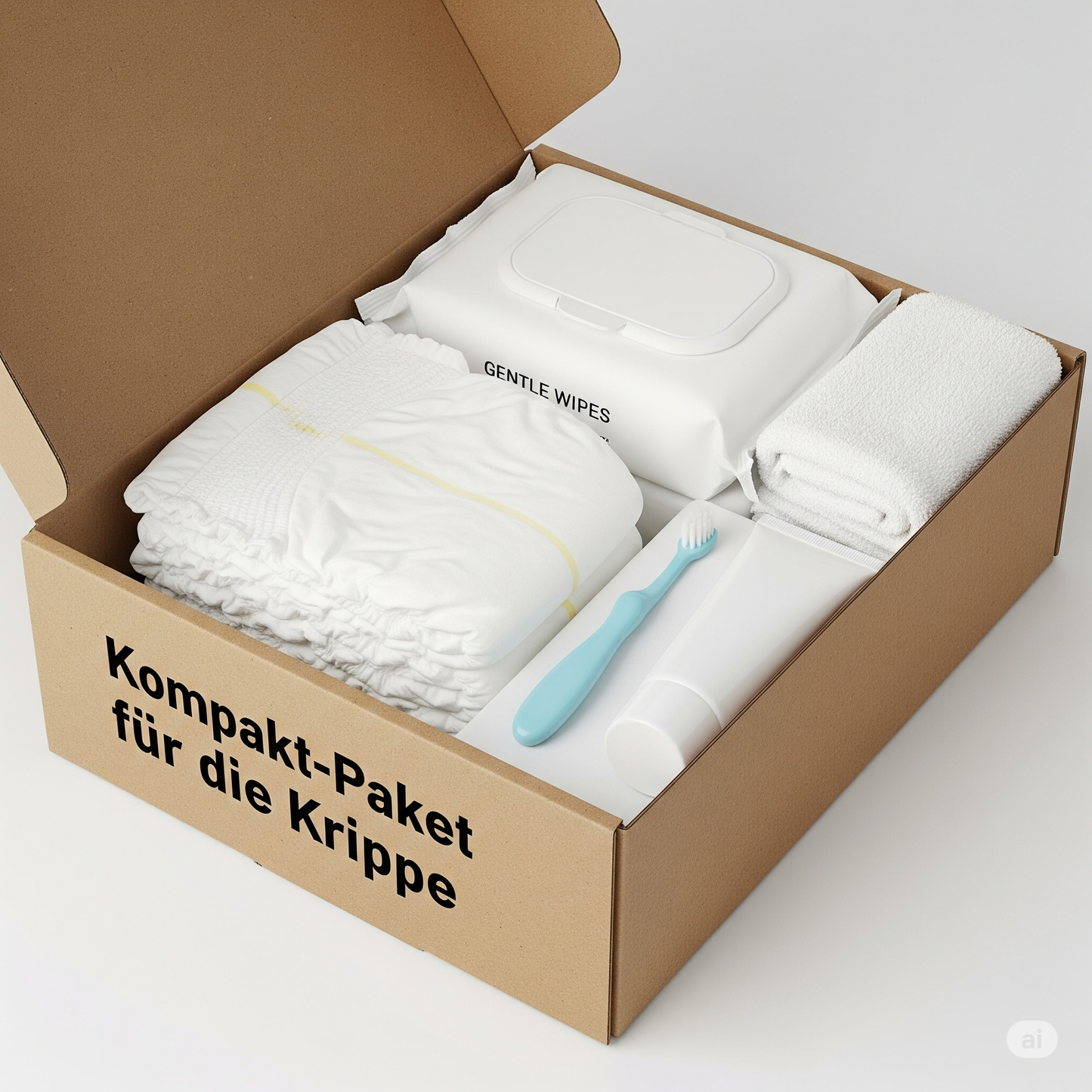 Beispielbild des Kompakt-Pakets für die Krippe