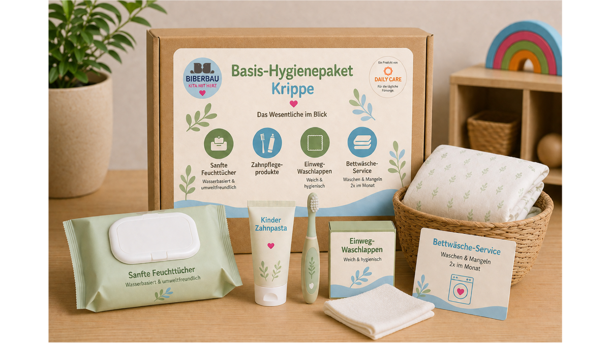 Basis-Hygienepaket Krippe: Das Wesentliche im Blick